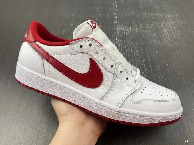 Bmlin Shoes 1 705329-101 Jordan Varsity Red Retro White Low 0612